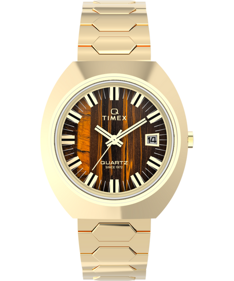 Q Timex® 1972 Time Machine Reissue 39mm Stainless Steel Bracelet