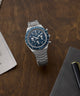 TW2Y45300 Peanuts® x Q Timex® Chronograph 40mm Stainless Steel Bracelet Watch  Campaign Key Silhouettes (Beauty shots) Image