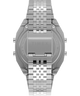 TW2Y46100 Imagen de la correa de reloj Timex x Fortnite T80 de 36 mm con brazalete de acero inoxidable