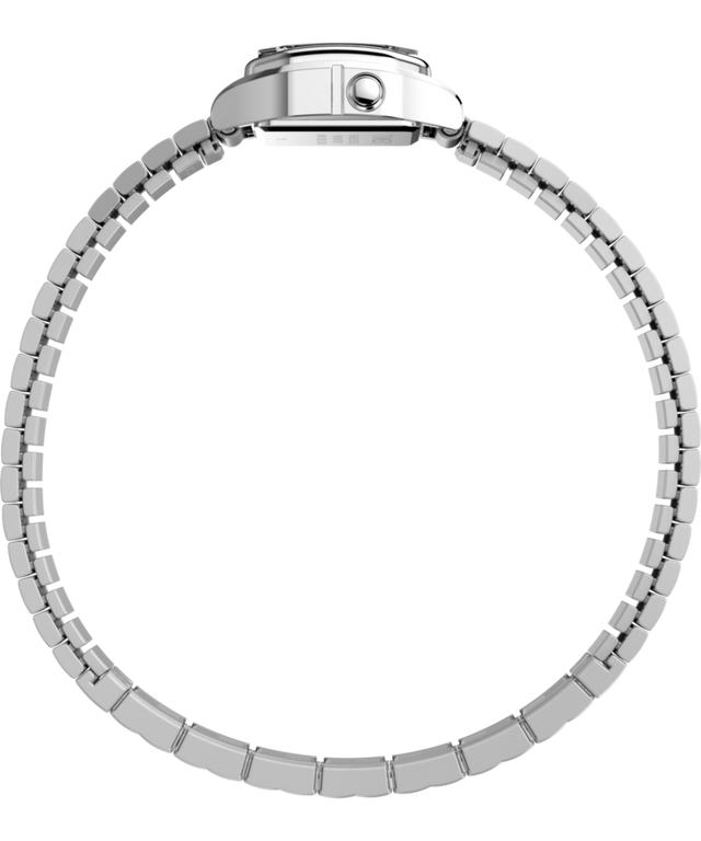 TW2Y46500 Teeny Tiny Timex Endorsed by Dimepiece 20mm Stainless Steel Expansion Band Watch with Perfect Fit Profile Image
