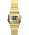 TW2Y46600 Teeny Tiny Timex Endorsed by Dimepiece 20mm Stainless Steel Expansion Band Watch with Perfect Fit Primary Image