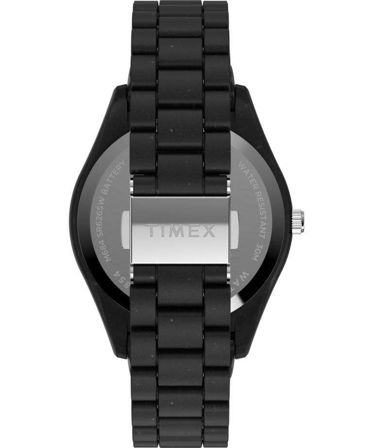 Imagen de la correa del reloj con brazalete Timex Legacy Ocean x TVBOY de 42 mm de material #tide TW2Y46700