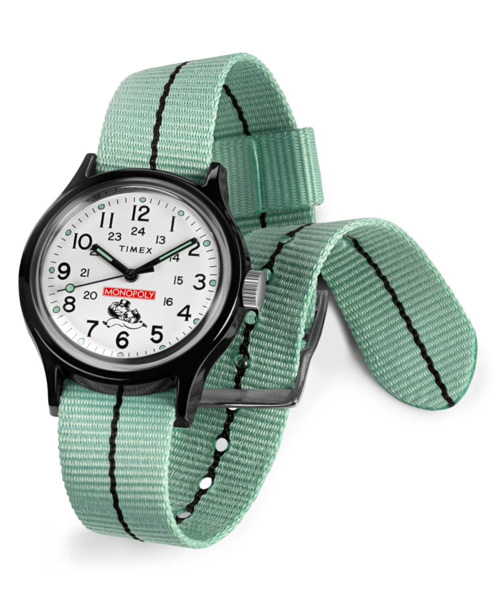 Monopoly x Timex MK1 36mm Fabric Strap Watch - TW2Y47100 | Timex US