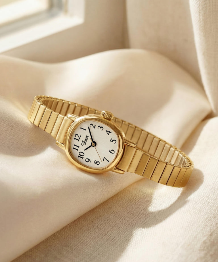 TW2Y47400 Cavatina® Mini 17mm Stainless Steel Expansion Band Watch Campaign Key Silhouettes (Beauty shots) Image