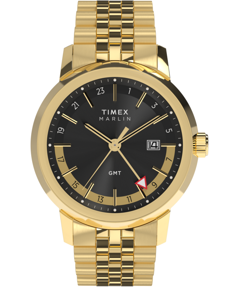 Imagen principal del reloj con brazalete de acero inoxidable Marlin® Quartz GMT de 40 mm TW2Y47700