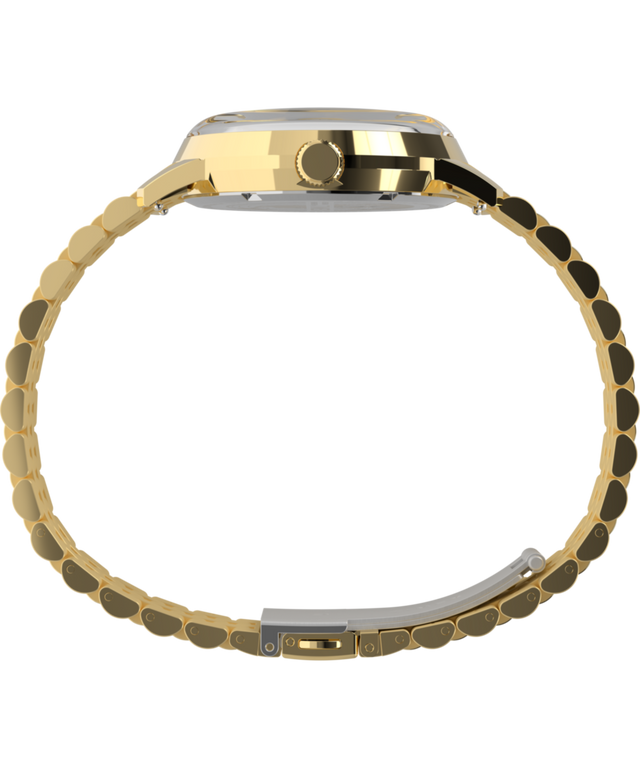 Imagen de perfil del reloj con brazalete de acero inoxidable Marlin® Quartz GMT de 40 mm TW2Y47700