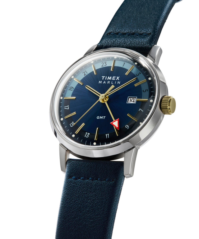 TW2Y47900 Reloj Marlin® Quartz GMT de 40 mm con correa de piel: siluetas clave de la campaña (fotos de producto) Imagen