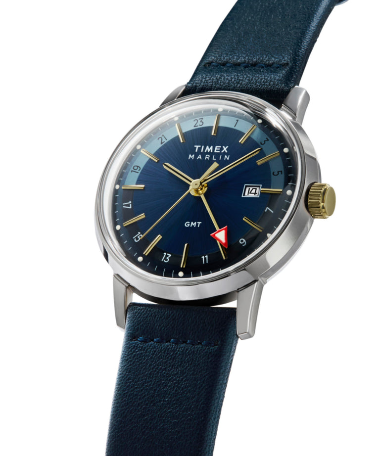 TW2Y47900 Reloj Marlin® Quartz GMT de 40 mm con correa de piel: siluetas clave de la campaña (fotos de producto) Imagen