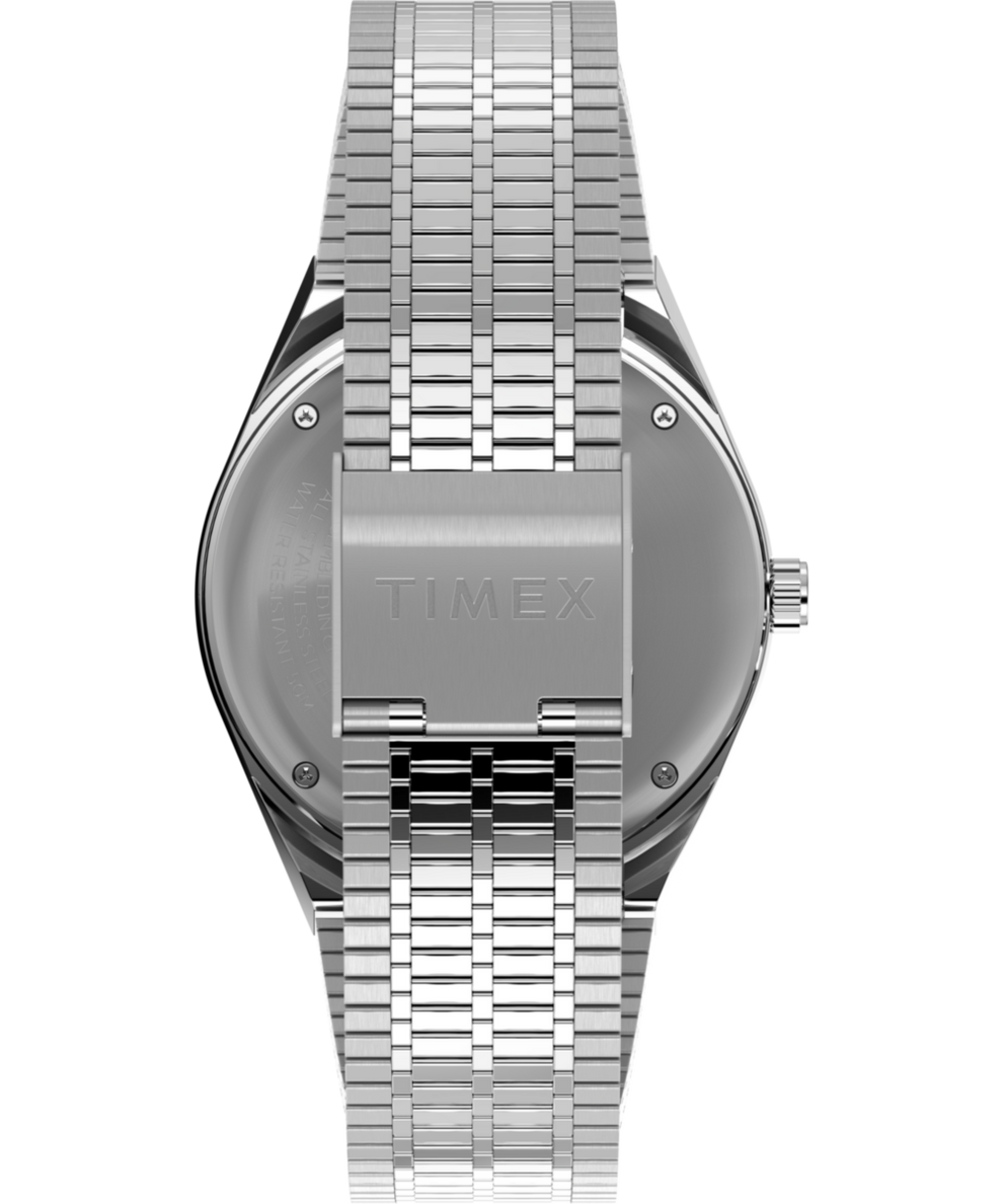 TW2Y48200 Timex x seconde/seconde/ 38mm Stainless Steel Bracelet Watch Strap Image