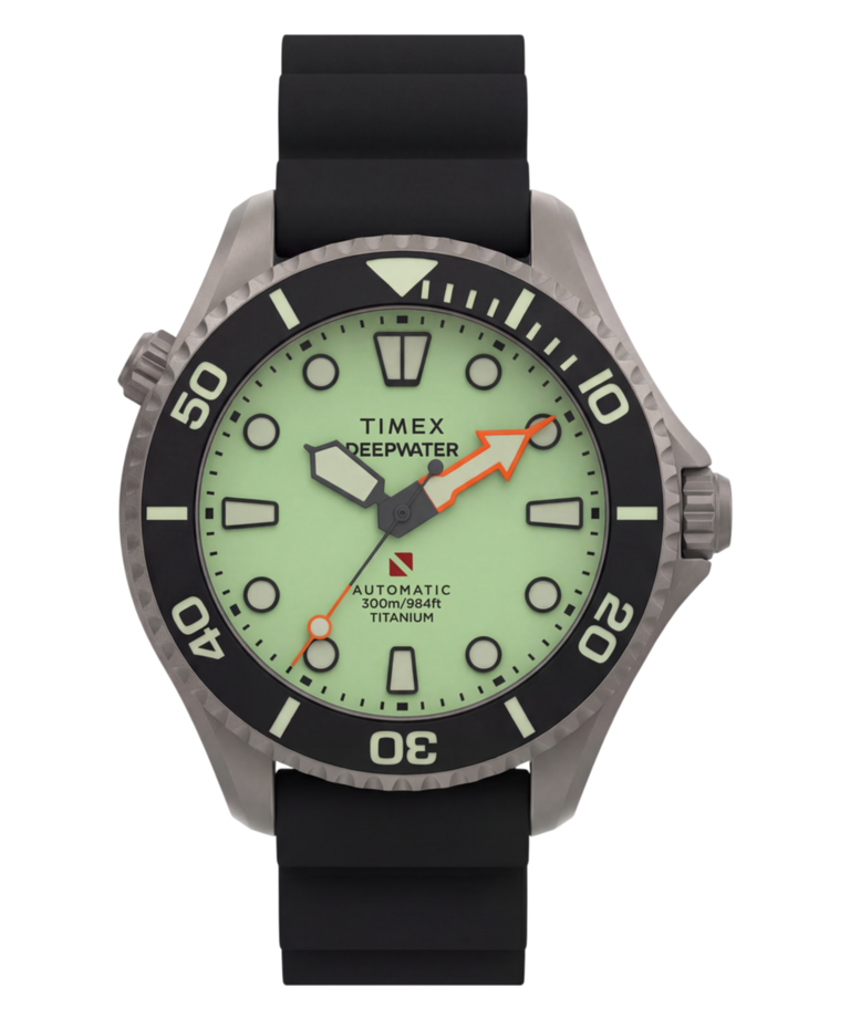 TW2Y48300 Deepwater Meridian 300 Titanium HEV Automatic 44mm HNBR Synthetic Rubber Strap Watch Primary Image