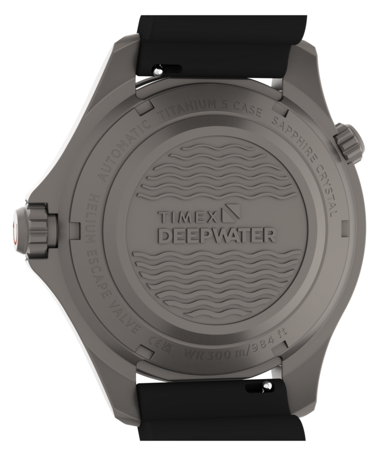 TW2Y48300 Deepwater Meridian 300 Titanium HEV Automatic 44mm HNBR Synthetic Rubber Strap Watch Caseback Image