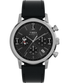 TW2Y48500 Reloj Peanuts® x Timex Marlin® Chronograph Joe Cool de 40 mm con correa de piel. Imagen principal
