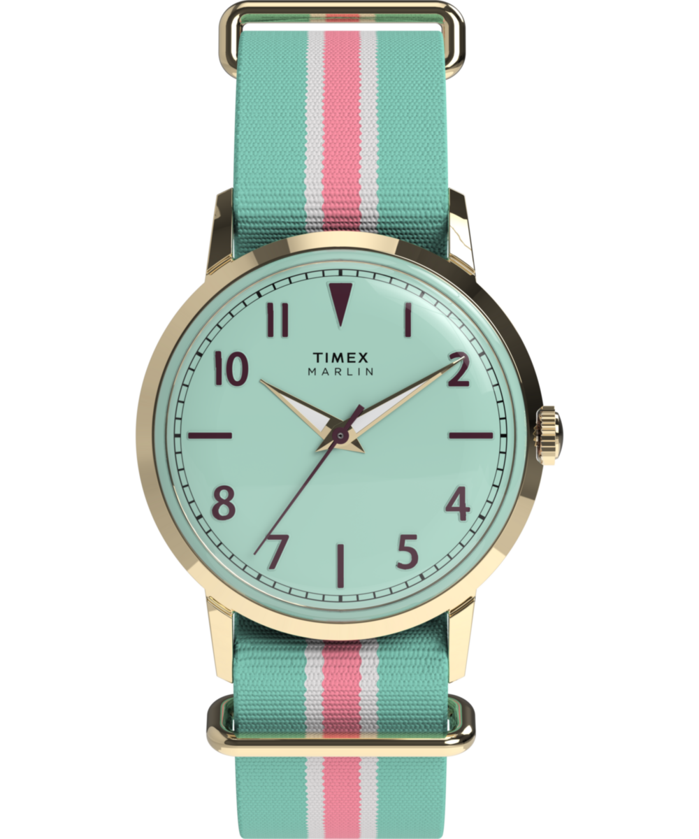 Timex Marlin 34mm Fabric Strap Watch