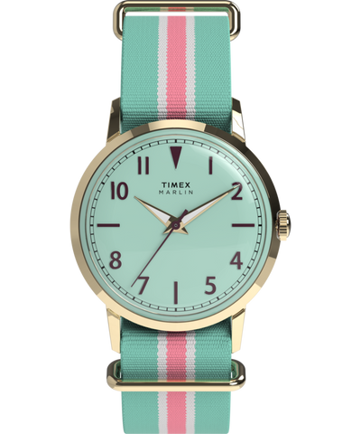 TW2Y49700 Marlin® 34mm Fabric Strap Watch  Imagen Marlin® 34mm Fabric Strap Watch