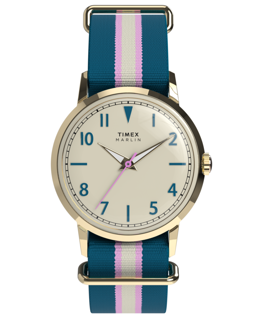 Timex Marlin 34mm Fabric Strap Watch
