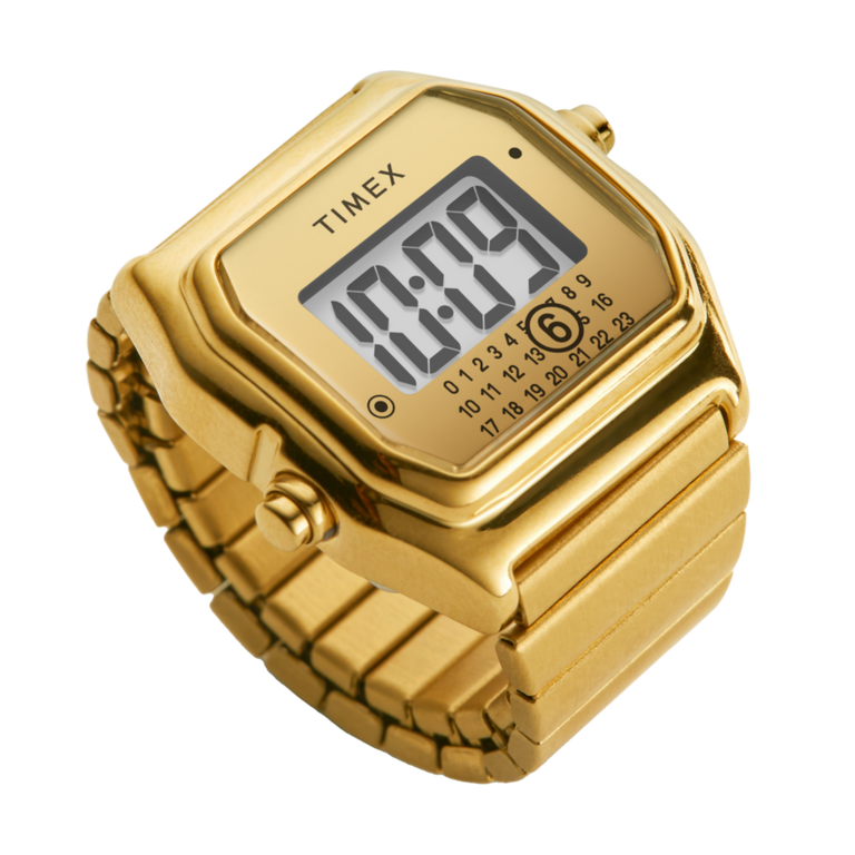 TW2Y50100 MM6 X Timex T80 20mm Ring Watch S/M Caseback Image