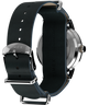 TW2Y50500 Peanuts® x Timex Marlin® Automatic Pickleball 40mm Leather Strap Watch Caseback with Attachment Image