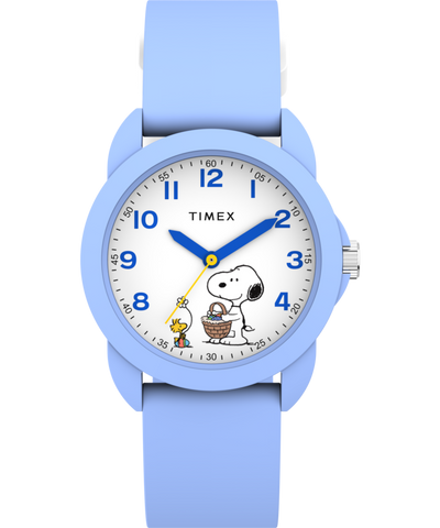TW2Y51100 Peanuts® x Timex Youth Spring 30mm Silicone Strap Watch Primary Image
