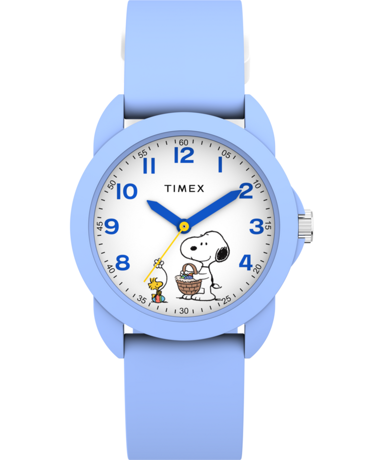 Imagen principal de reloj Peanuts® x Timex Youth Spring de 30 mm con correa de silicona TW2Y51100