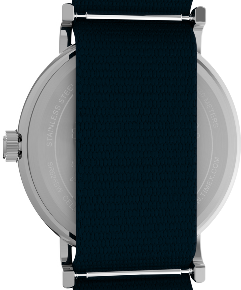 TW2Y51400 Peanuts® x Timex Weekender Baseball 38mm Fabric Strap Watch  Caseback Image