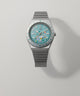 TW2Y52700 Peanuts® x Q Timex® 36mm Stainless Steel Expansion Band Watch Campaign Key Silhouettes (Beauty shots) Image