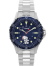 TW2Y53900 Peanuts® x Timex Navi Snoopy Soccer 41mm Stainless Steel Bracelet Watch Primary Image