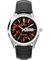 TW2Y55700 Q Timex Red Vega 1978 Reissue 38mm Leather Strap Watch Primary Image