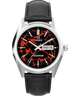 TW2Y55700 Q Timex Red Vega 1978 Reissue 38mm Leather Strap Watch Primary Image