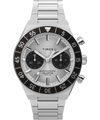 TW2Y55800 Q Timex Continental Chronograph 40mm Stainless Steel Bracelet Watch Primary Image
