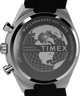 TW2Y56100 Q Reloj Timex Continental Chronograph de 40 mm con correa de caucho sintético  Imagen del fondo de la caja
