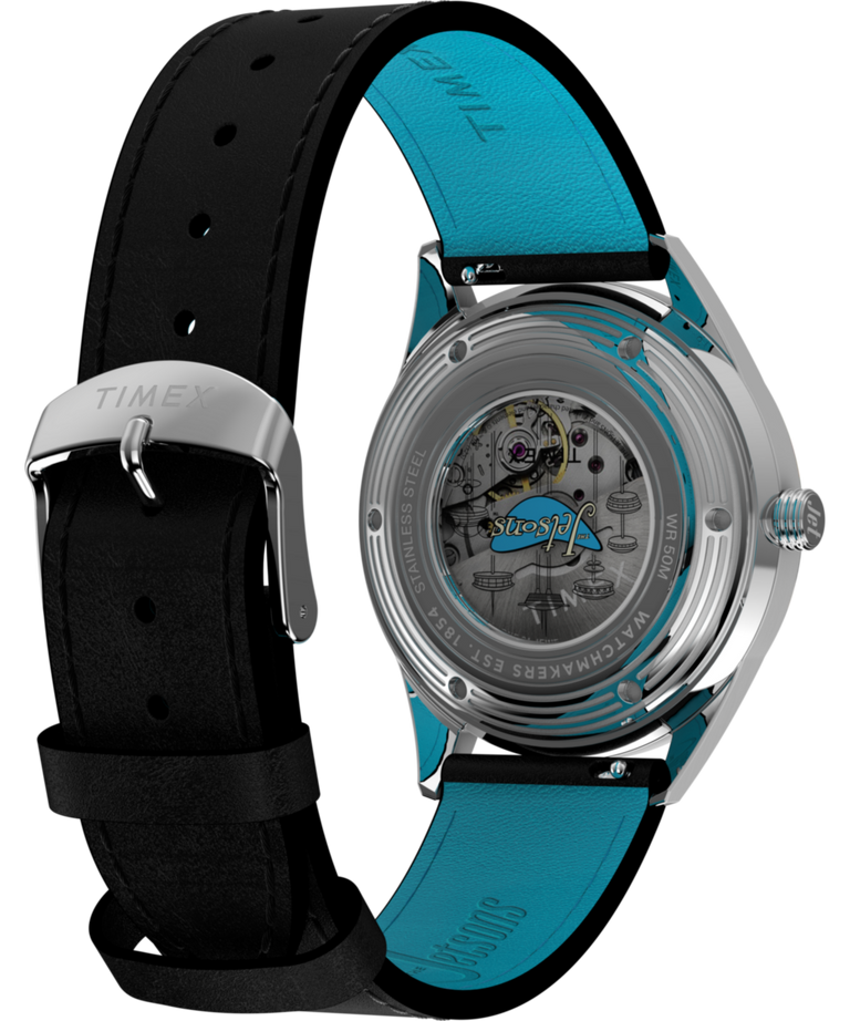 TW2Y56300 Timex Marlin Jet Automatic x The Jetsons 38mm Strap Watch Caseback with Attachment Image