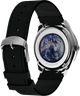 TW2Y56800 Q Timex NASA 40mm Leather Strap Watch Caseback with Attachment Image