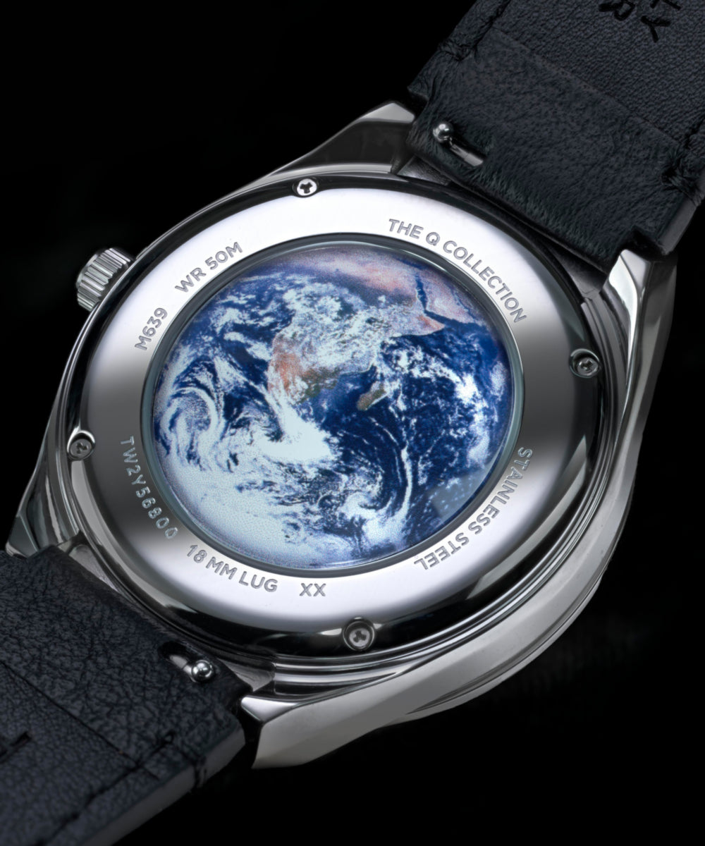 Q TIMEX x NASA（クォーツ）　送料込み Q Timex NASA 40mm Leather Strap Watch - TW2Y56800 | Timex US