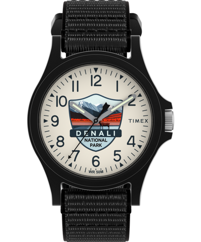 TW2Y58400 Timex Denali National Park 40mm Fabric Strap Watch Primary Image