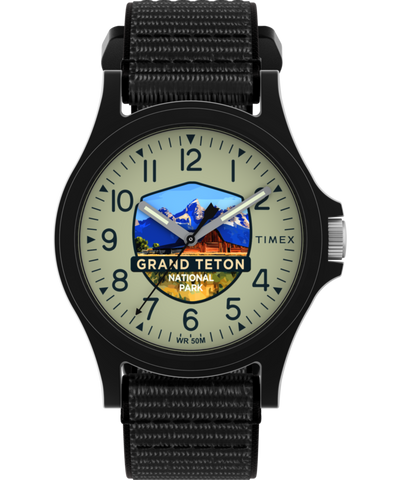 TW2Y58600 Timex Grand Teton National Park 40mm Fabric Strap Watch Primary Image