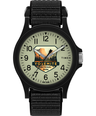 TW2Y58900 Timex Yosemite National Park 40mm Fabric Strap Watch Primary Image
