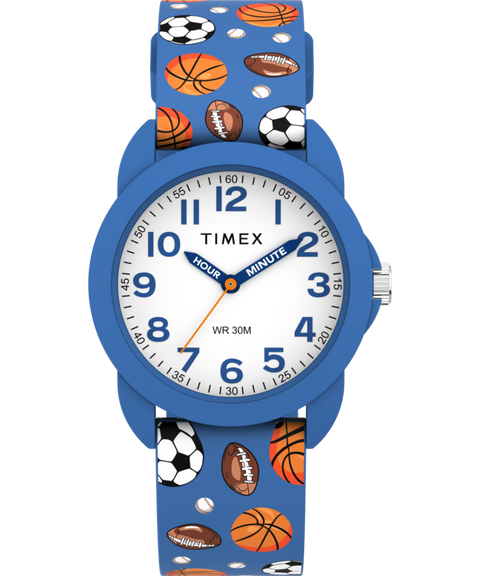時計 Keeeeeita44 Timex Kids Time Teacher 30mm Silicone Strap Watch - TW2Y59900