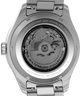 TW2Y60800 Waterbury Heritage Automático GMT, 41,5 mm, acero inoxidable, brazalete. Imagen del fondo de la caja del reloj