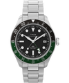 Imagen principal del reloj Waterbury Heritage Automatic GMT de 41,5 mm con brazalete de acero inoxidable TW2Y60800