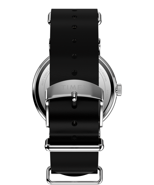 TW2Y60900 Peanuts® x Timex Weekender Snoopy  40mm Leather Strap Watch  Strap Image