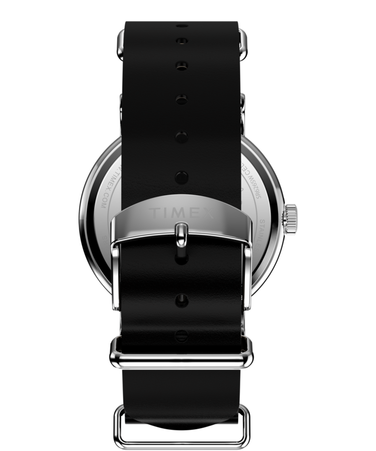 TW2Y60900 Peanuts® x Timex Weekender Snoopy  40mm Leather Strap Watch  Strap Image