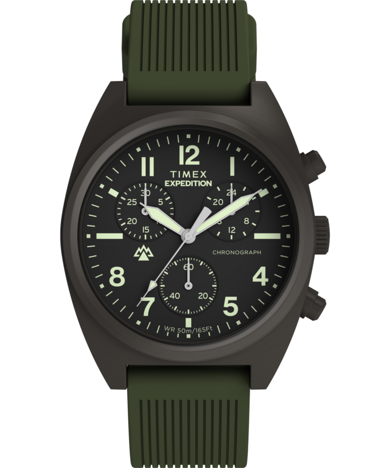 TW2Y61100 Reloj Expedition® Capstone Chronograph de 41 mm con correa de silicona. Imagen principal