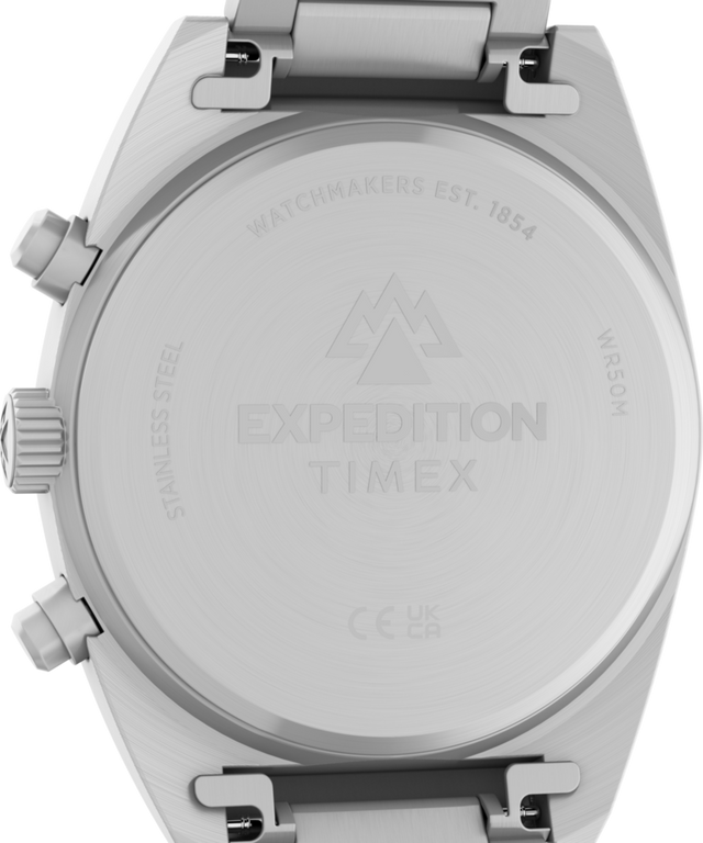TW2Y61300 Reloj Expedition® Capstone Chronograph de 41 mm con brazalete de acero inoxidable  Imagen del fondo de la caja