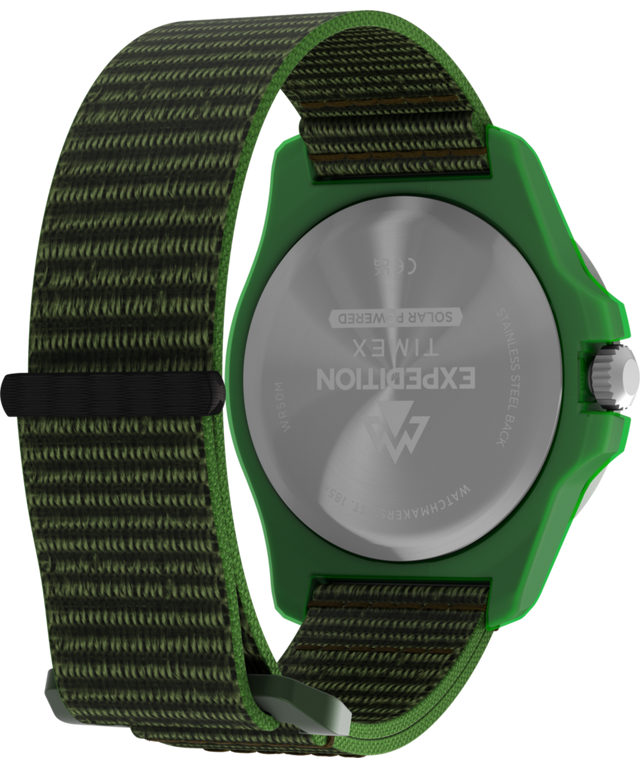TW2Y61400 Expedition® Freedive Solar 46 mm #tide Reloj con correa de tela. Imagen del fondo de la caja con accesorio