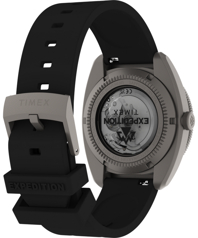 TW2Y63600 Expedition® Pioneer Titanium Automatic 41mm HNBR Synthetic Rubber Strap Watch Caseback with Attachment Image