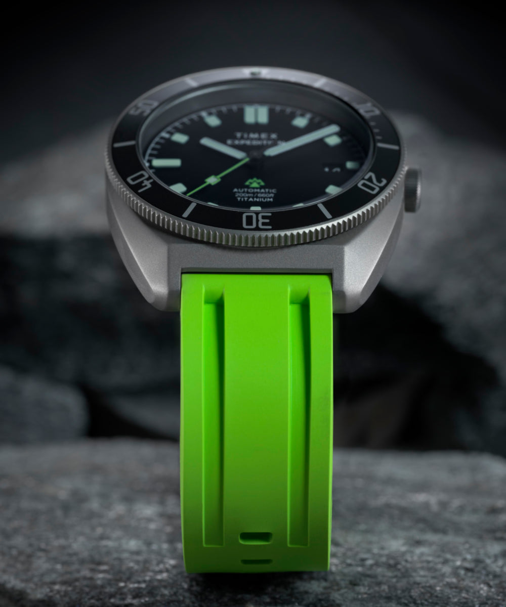 Expedition® Pioneer Titanium Automatic 41mm HNBR Synthetic Rubber
