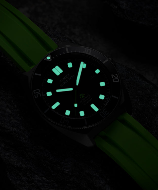 TW2Y63700 Expedition® Pioneer Titanium Automatic 41mm HNBR Synthetic Rubber Strap Watch Collab Additional Image