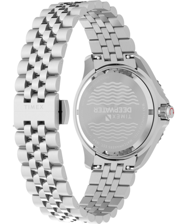 TW2Y64000 Deepwater Meridian 200 Automatic GMT 42mm Stainless Steel Bracelet Watch Caseback with Attachment Image