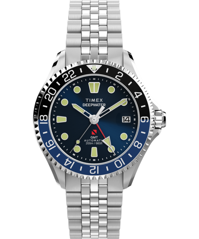 TW2Y64000 Deepwater Meridian 200 Automático GMT, 42 mm, reloj con brazalete de acero inoxidable. Imagen principal