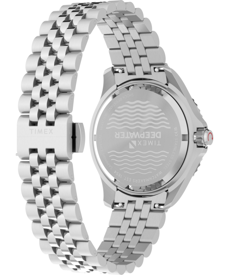 TW2Y64100 Deepwater Meridian 200 Automatic GMT 42mm Stainless Steel Bracelet Watch Caseback with Attachment Image